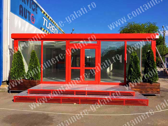 container magazin prezentare Caras-Severin